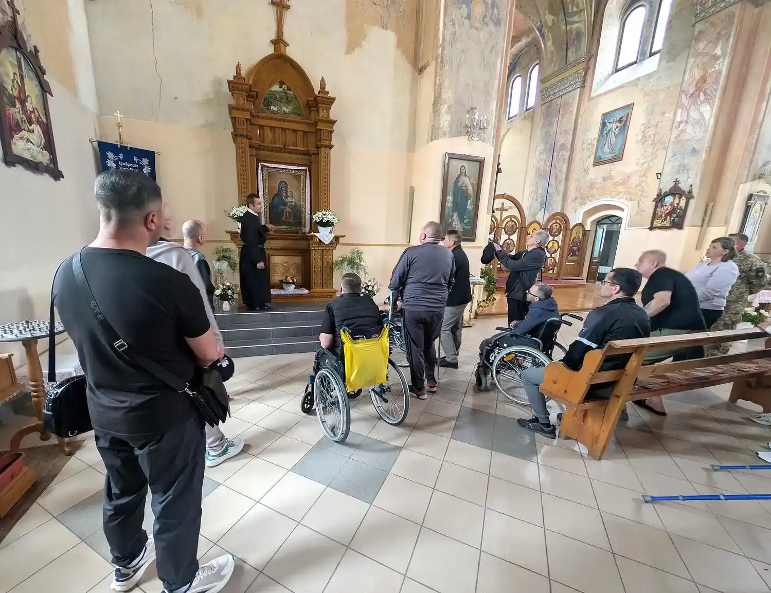 Українські прикордонники після поранень відвідали Кохавинську святиню