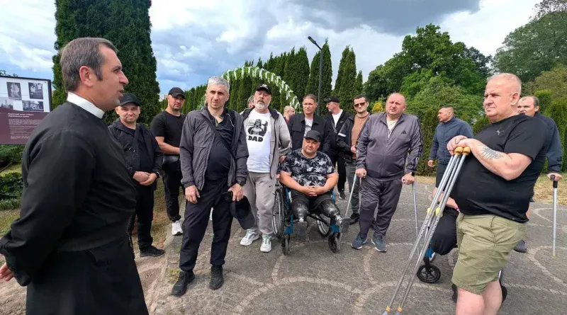 Українські прикордонники після поранень відвідали Кохавинську святиню